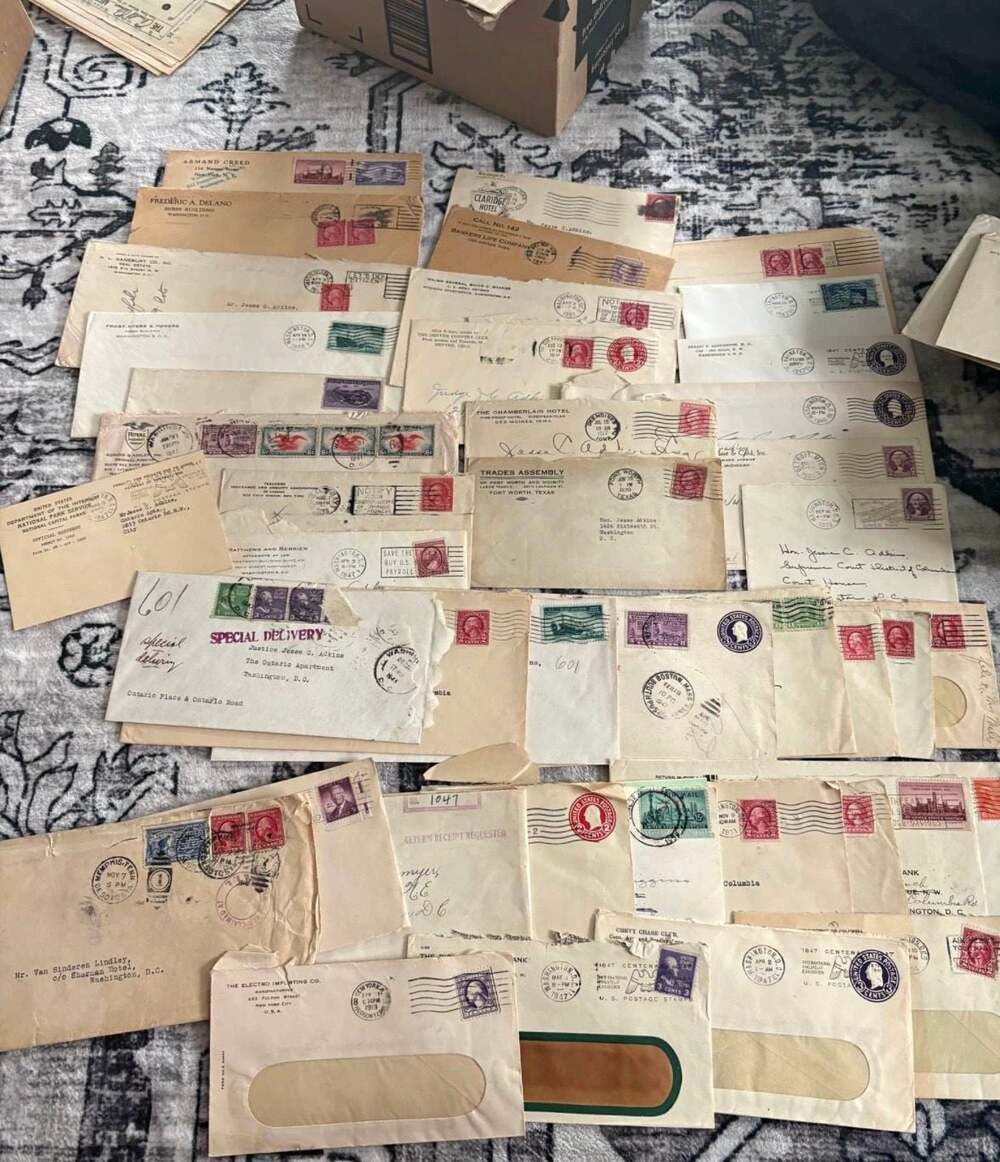 Large Collection of Vintage 1918-1940s US Postal Covers and Ephemera